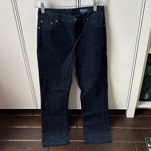 Polo Ralph Lauren Boys Navy Corduroy Pants size 14